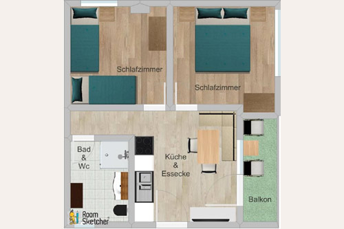 Gästehaus Nassfeld | Apartment Wiesenklee