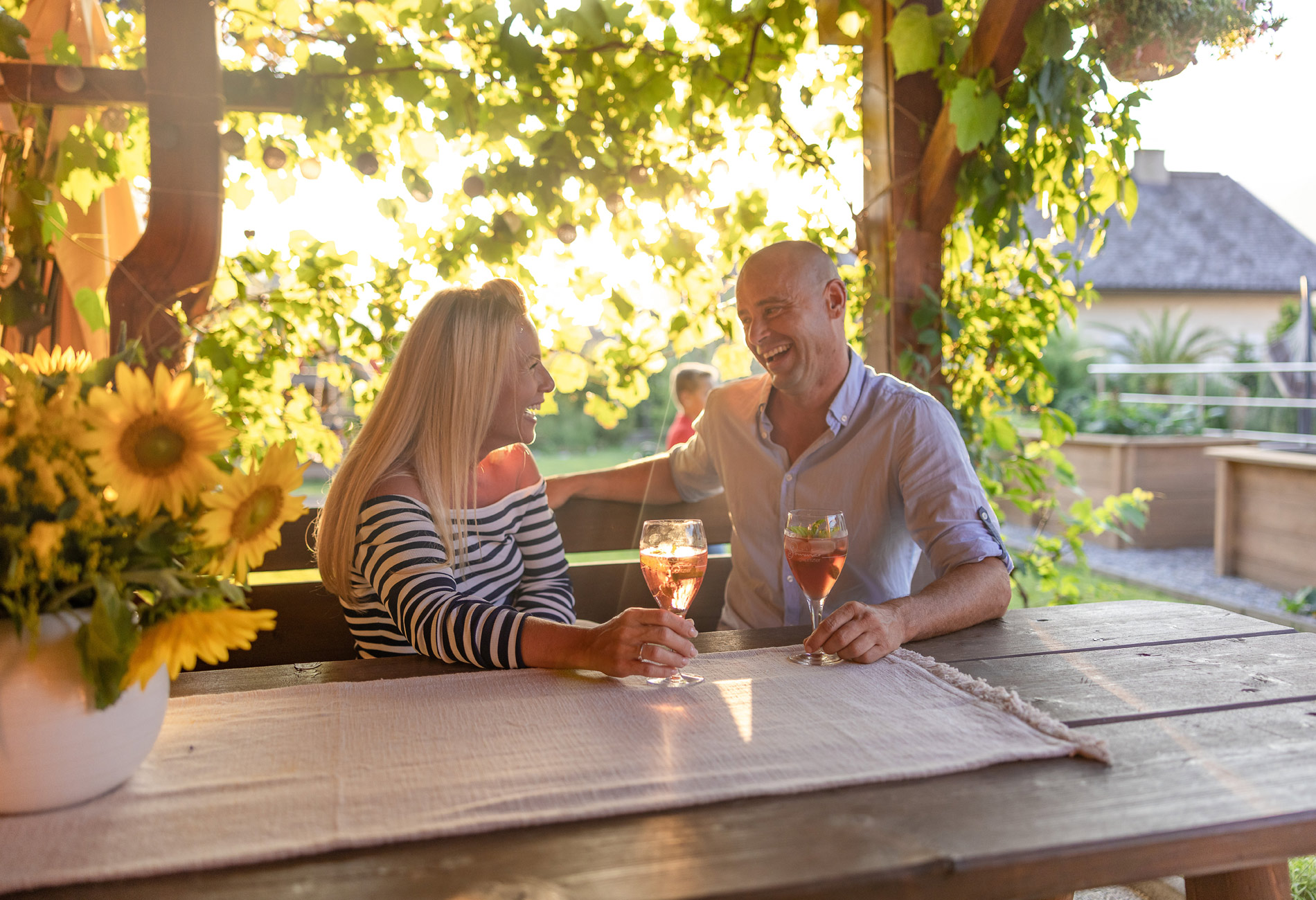 Gästehaus Nassfeld - Gartenlaube